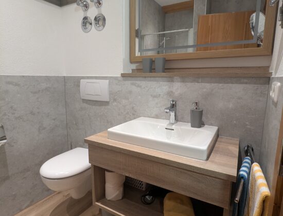 Ferienwohnung Hochgrat Badezimmer